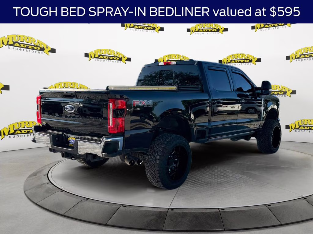2024 Black Metallic Ford Super Duty F-350 SRW Lariat 4X4 Truck
