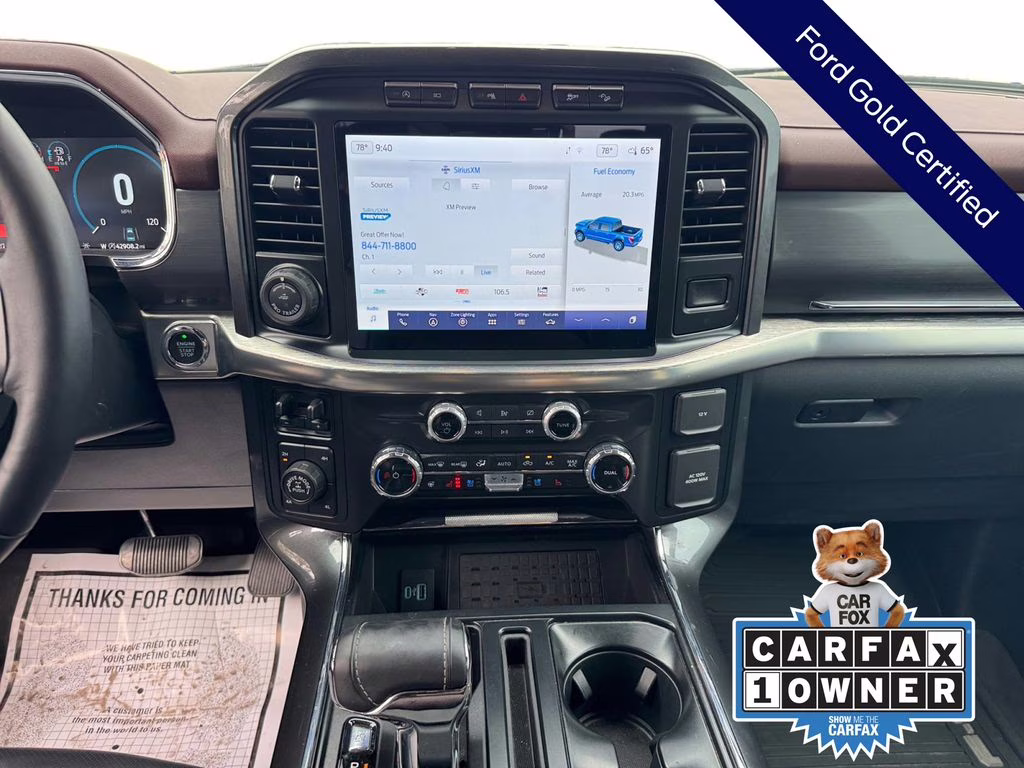 2023 Red Metallic Ford F-150 Lariat 4X4 Truck