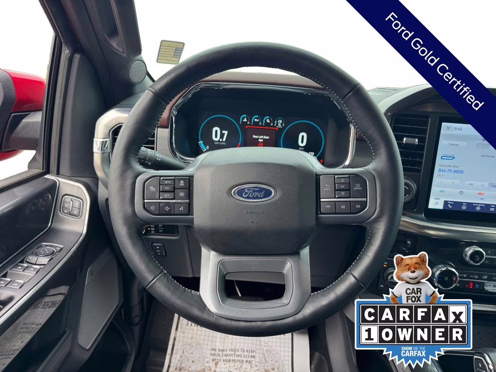 2023 Red Metallic Ford F-150 Lariat 4X4 Truck