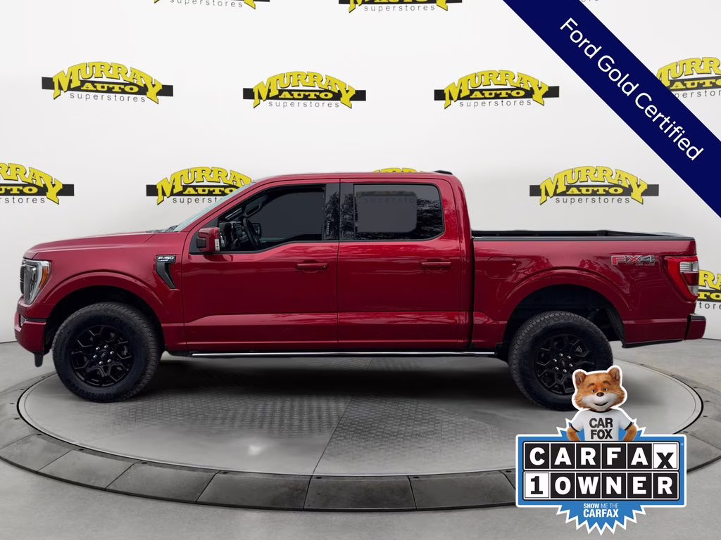 2023 Red Metallic Ford F-150 Lariat 4X4 Truck