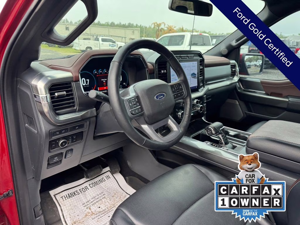 2023 Red Metallic Ford F-150 Lariat 4X4 Truck