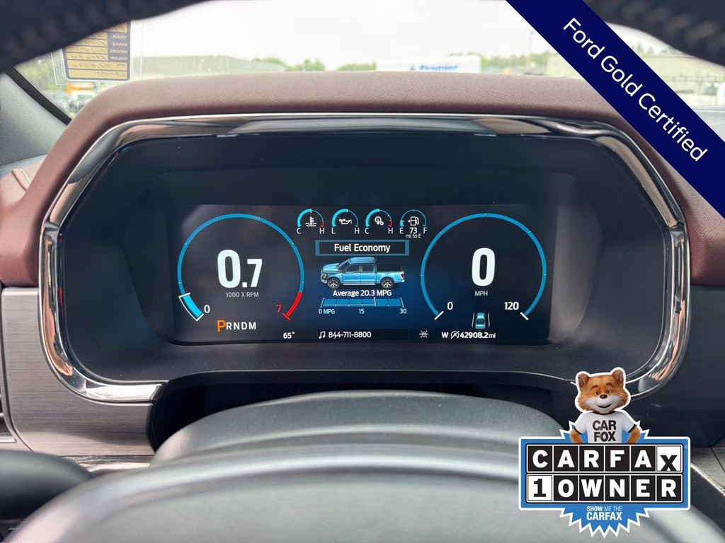 2023 Red Metallic Ford F-150 Lariat 4X4 Truck