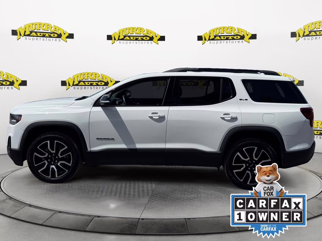 2021 Summit White GMC Acadia SLE FWD SUV