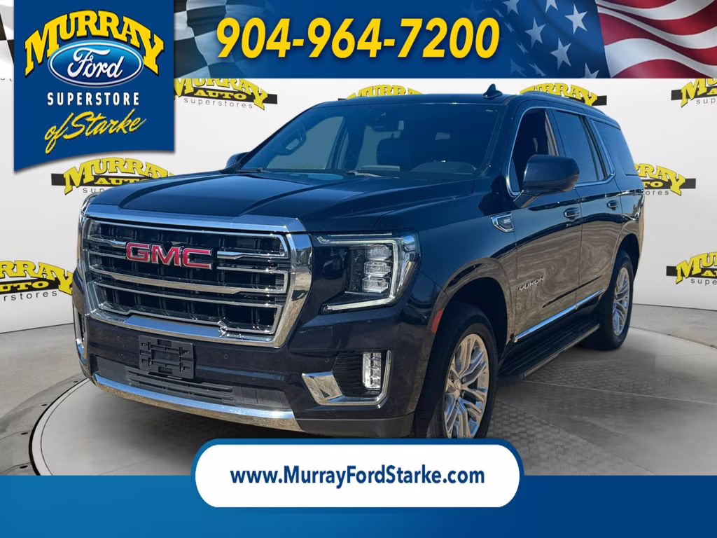 2023 Midnight Blue Metallic GMC Yukon SLT 4X4 SUV