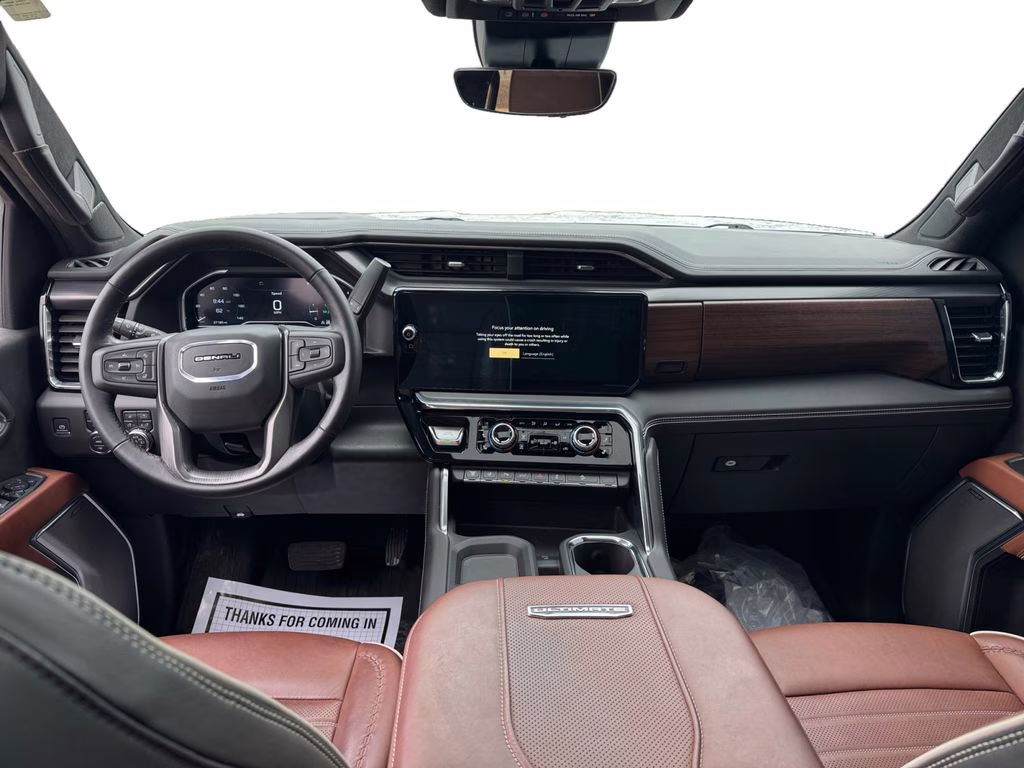 2025 White Frost Tricoat GMC Sierra 2500HD Denali Ultimate 4X4 Truck