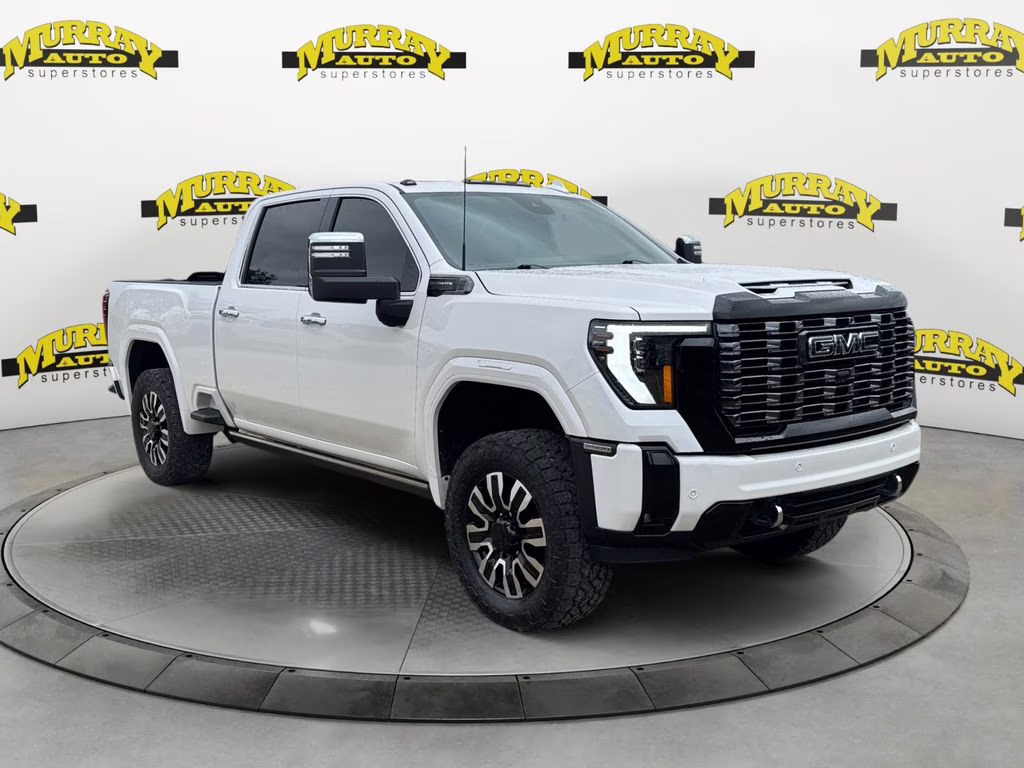 2025 White Frost Tricoat GMC Sierra 2500HD Denali Ultimate 4X4 Truck
