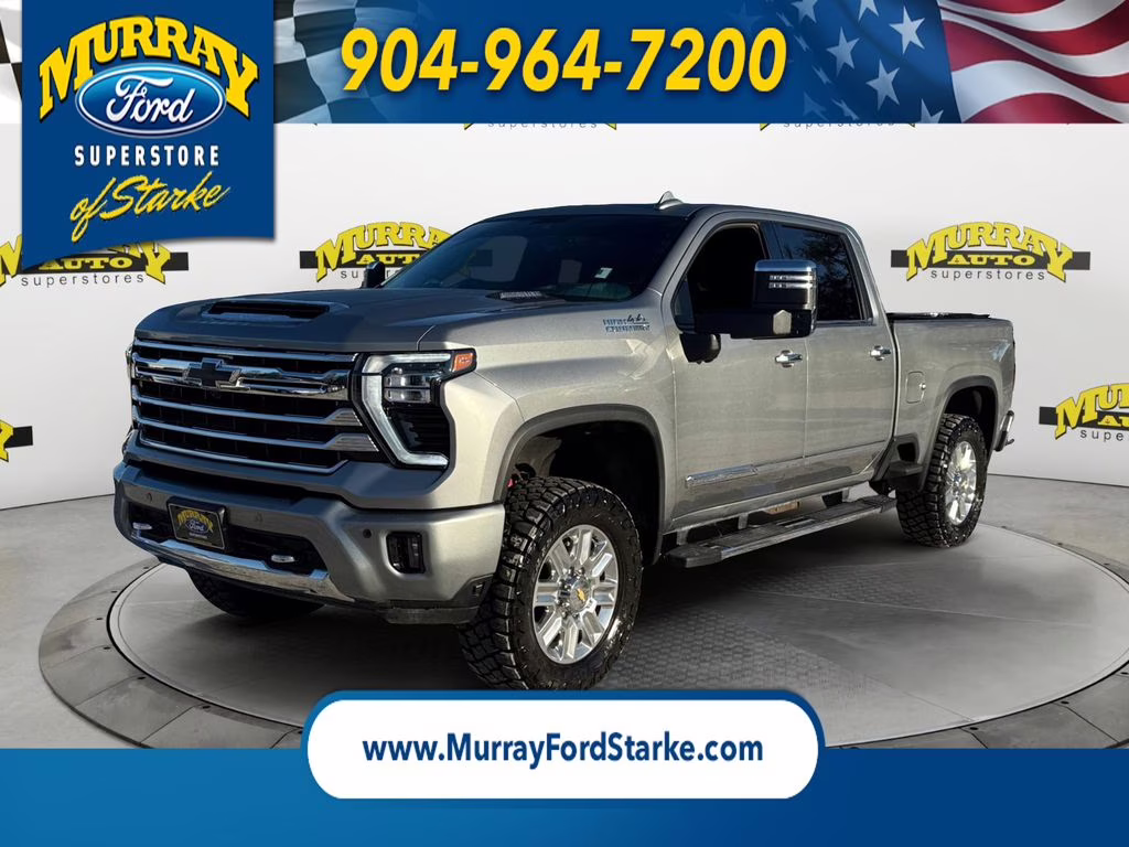 2025 Sterling Gray Metallic Chevrolet Silverado 2500HD High Country 4X4 Truck