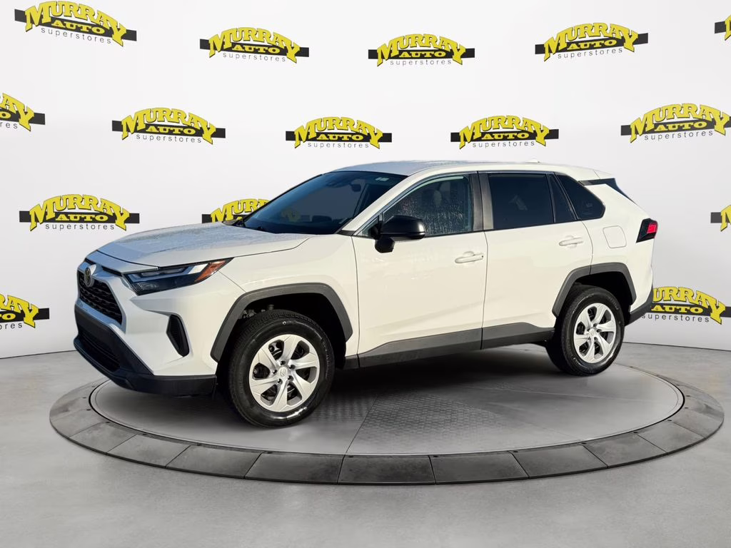 2023 Ice Toyota RAV4 LE FWD SUV