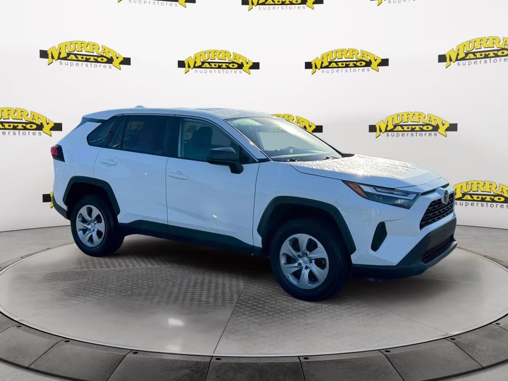 2023 Ice Toyota RAV4 LE FWD SUV