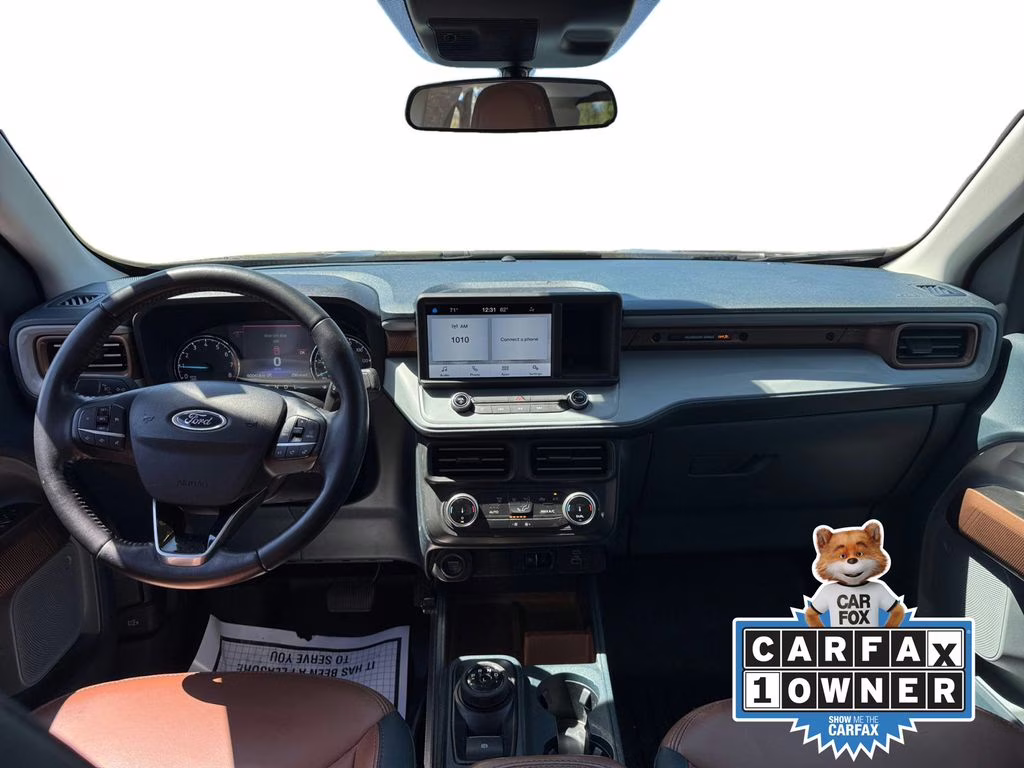 2022 Gray Metallic Ford Maverick Lariat FWD Truck