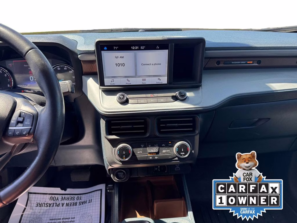 2022 Gray Metallic Ford Maverick Lariat FWD Truck