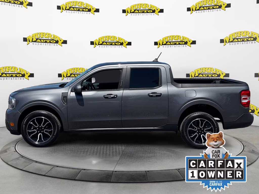 2022 Gray Metallic Ford Maverick Lariat FWD Truck