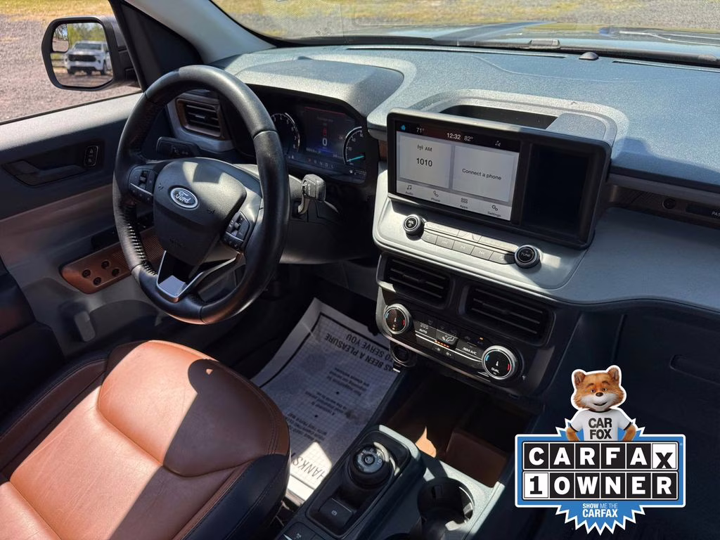 2022 Gray Metallic Ford Maverick Lariat FWD Truck