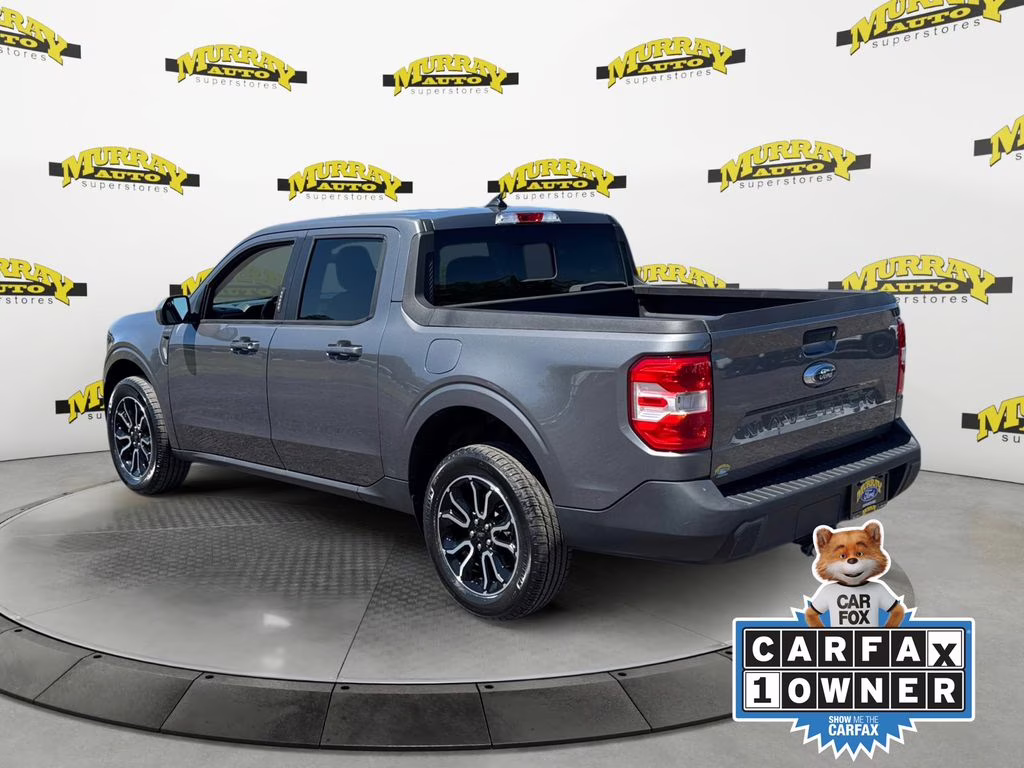 2022 Gray Metallic Ford Maverick Lariat FWD Truck