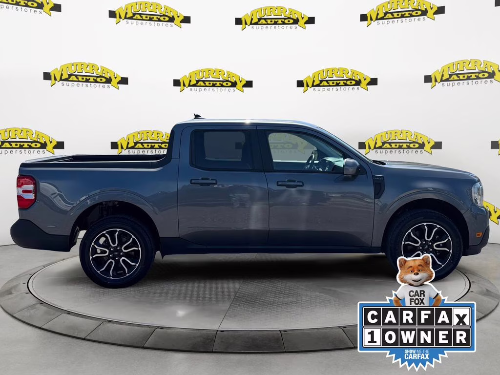 2022 Gray Metallic Ford Maverick Lariat FWD Truck