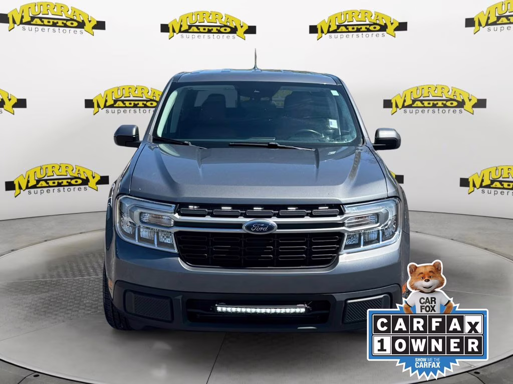 2022 Gray Metallic Ford Maverick Lariat FWD Truck