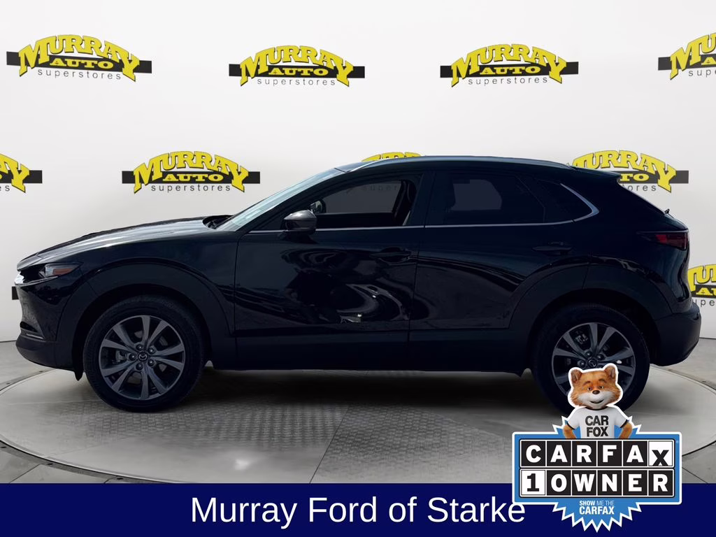2025 Jet Black Mica Mazda CX-30 2.5 S Preferred Package AWD SUV