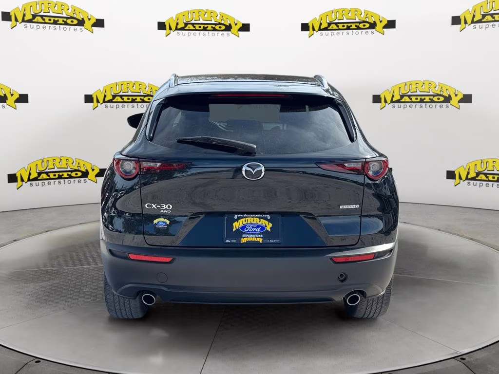2025 Jet Black Mica Mazda CX-30 2.5 S Preferred Package AWD SUV