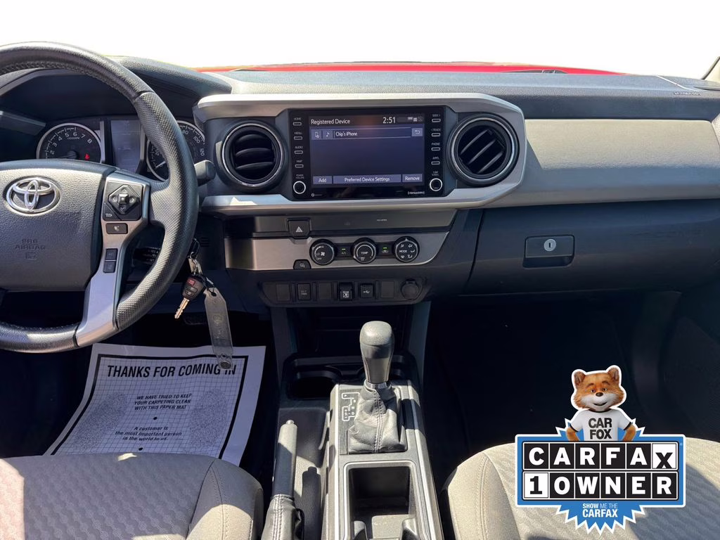 2020 Barcelona Red Metallic Toyota Tacoma SR5 V6 RWD Truck