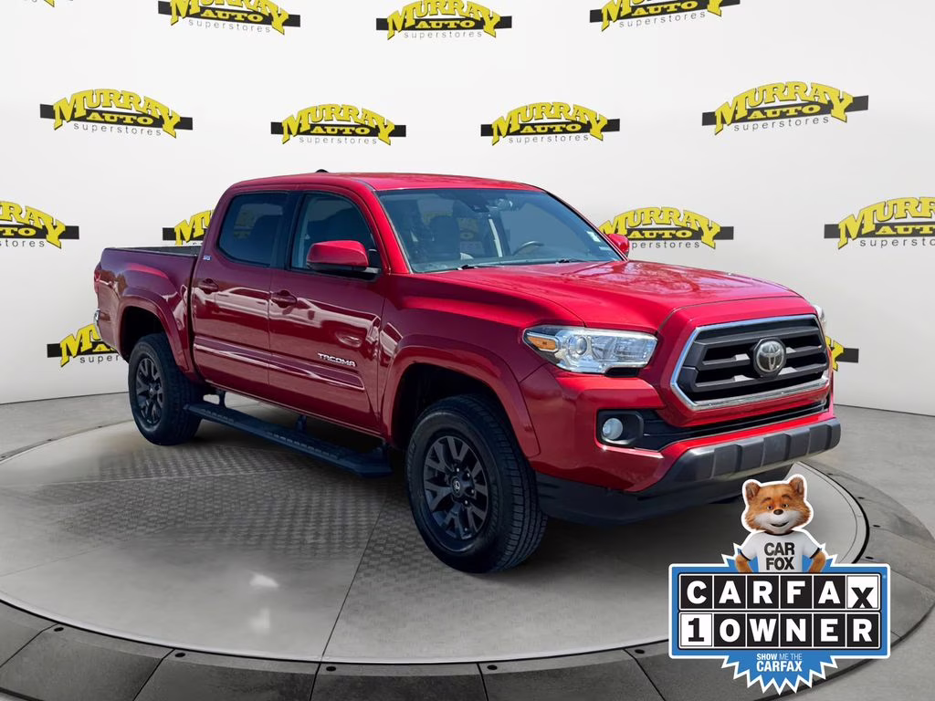 2020 Barcelona Red Metallic Toyota Tacoma SR5 V6 RWD Truck