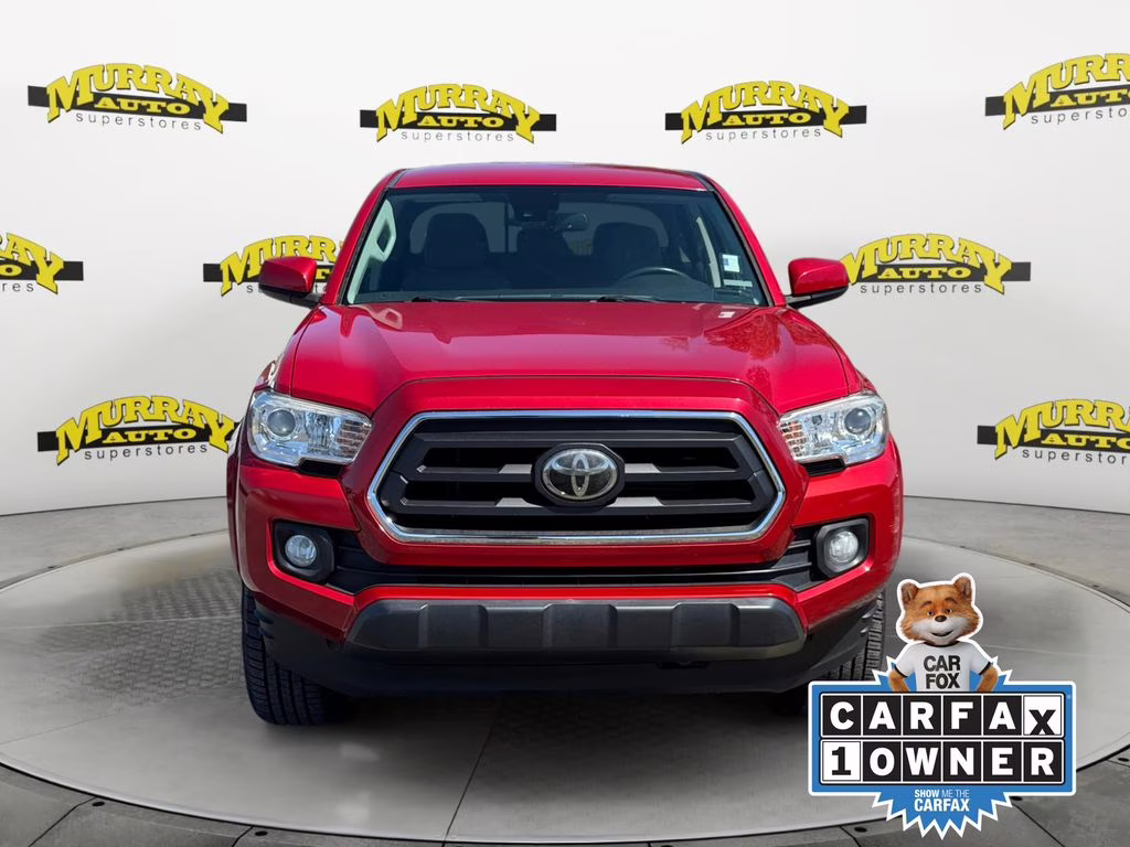 2020 Barcelona Red Metallic Toyota Tacoma SR5 V6 RWD Truck