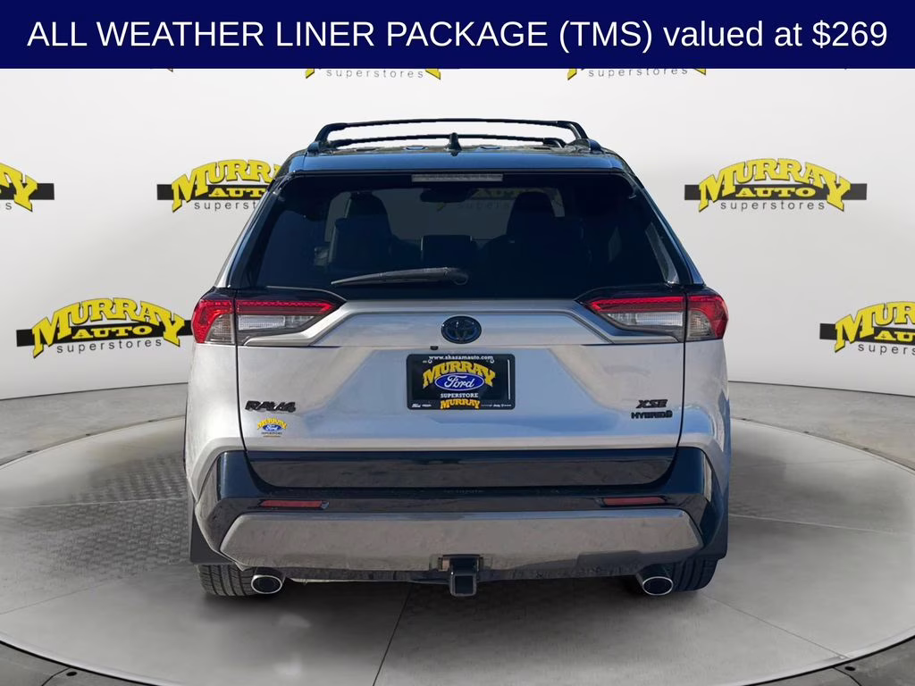 2021 Midnight Black Metallic Toyota RAV4 Hybrid XSE AWD SUV