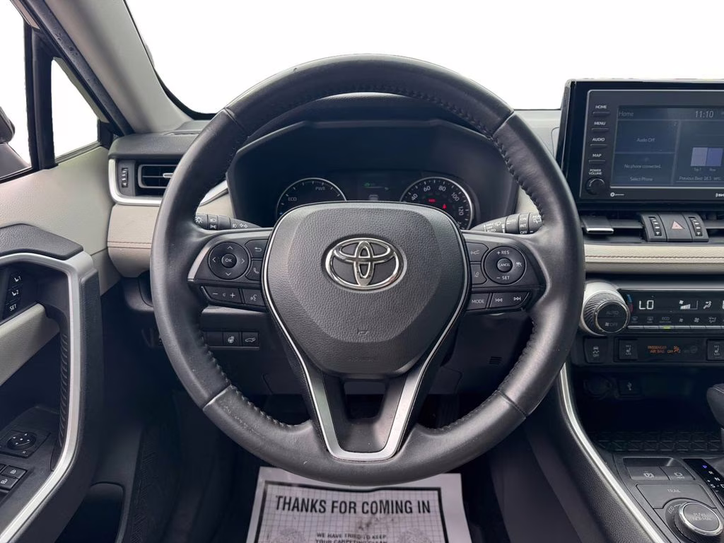 2022 Magnetic Gray Metallic Toyota RAV4 Hybrid XLE Premium AWD SUV