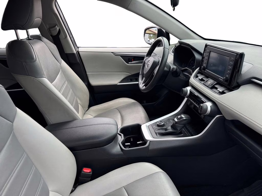 2022 Magnetic Gray Metallic Toyota RAV4 Hybrid XLE Premium AWD SUV