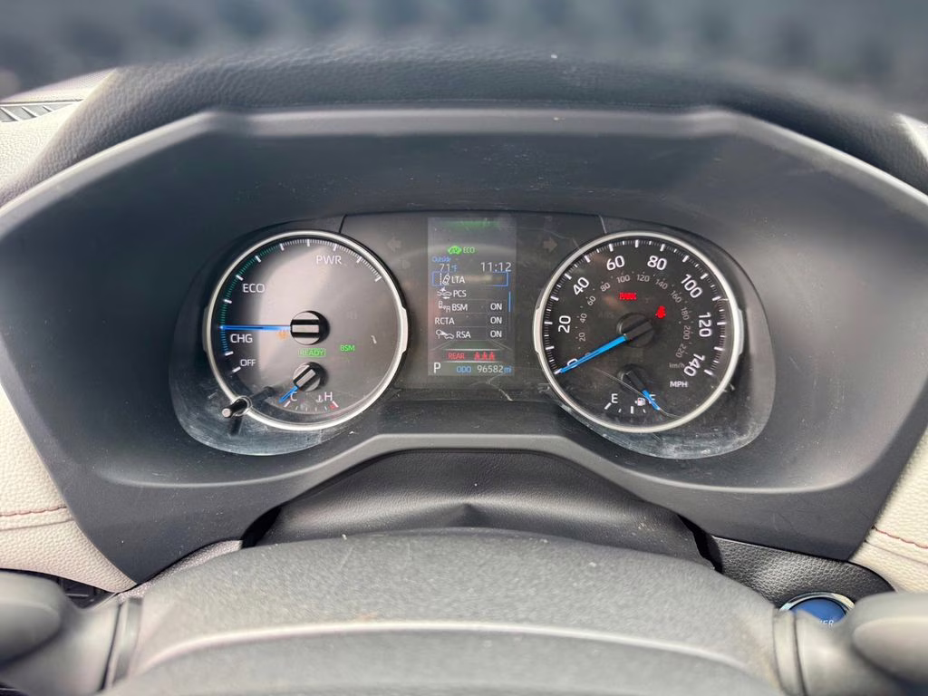 2022 Magnetic Gray Metallic Toyota RAV4 Hybrid XLE Premium AWD SUV