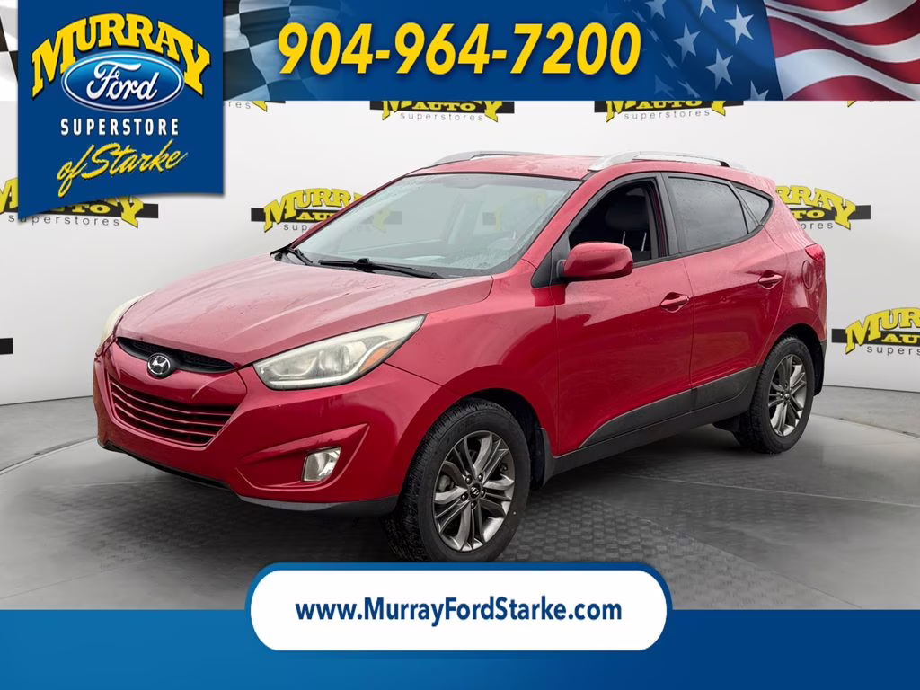 2014 Garnet Red Hyundai Tucson SE FWD SUV