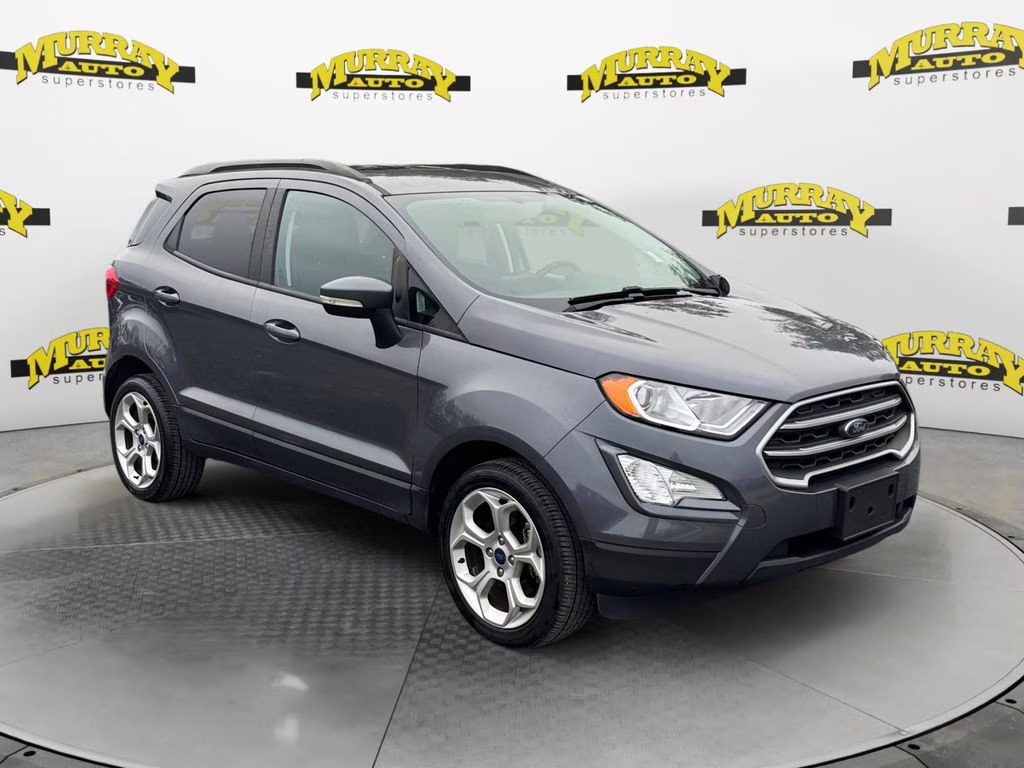 2021 Smoke Metallic Ford EcoSport SE FWD SUV
