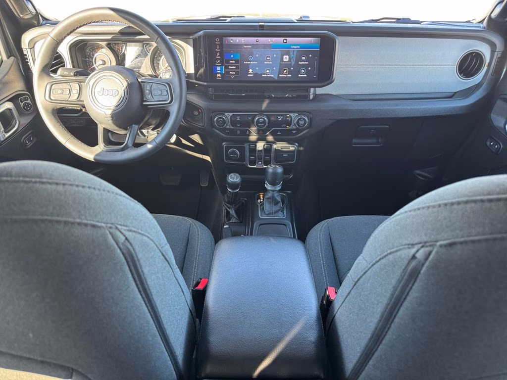 2025 Granite Crystal Metallic Clearcoat Jeep Wrangler Sport S 4X4 SUV