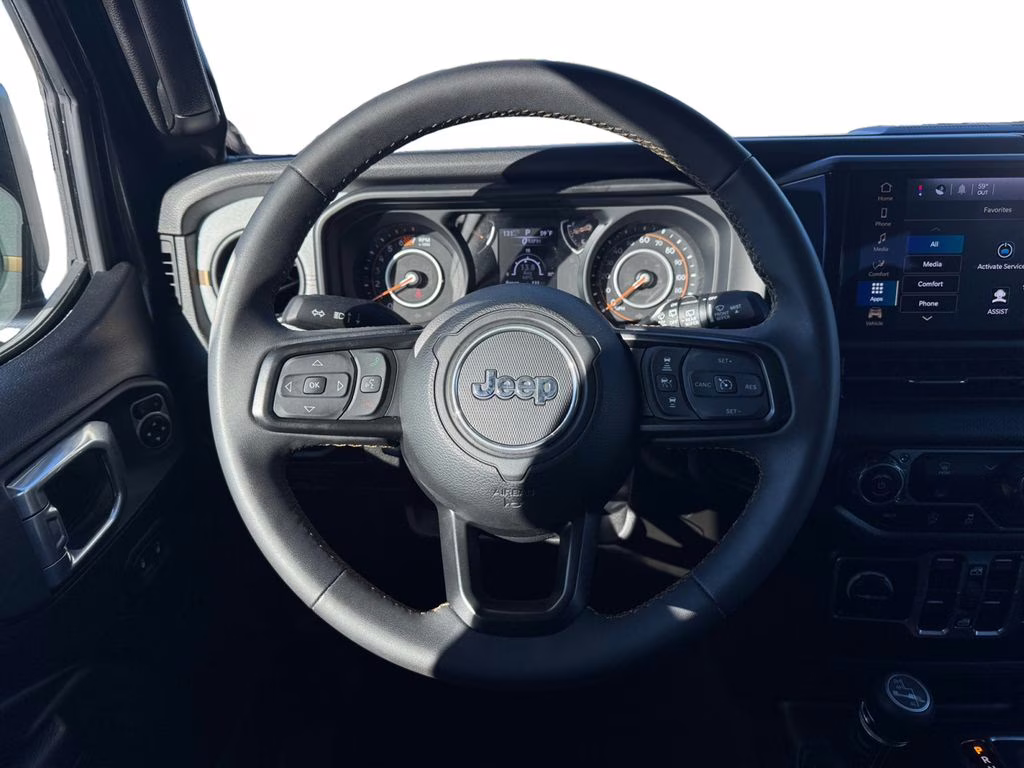 2025 Granite Crystal Metallic Clearcoat Jeep Wrangler Sport S 4X4 SUV