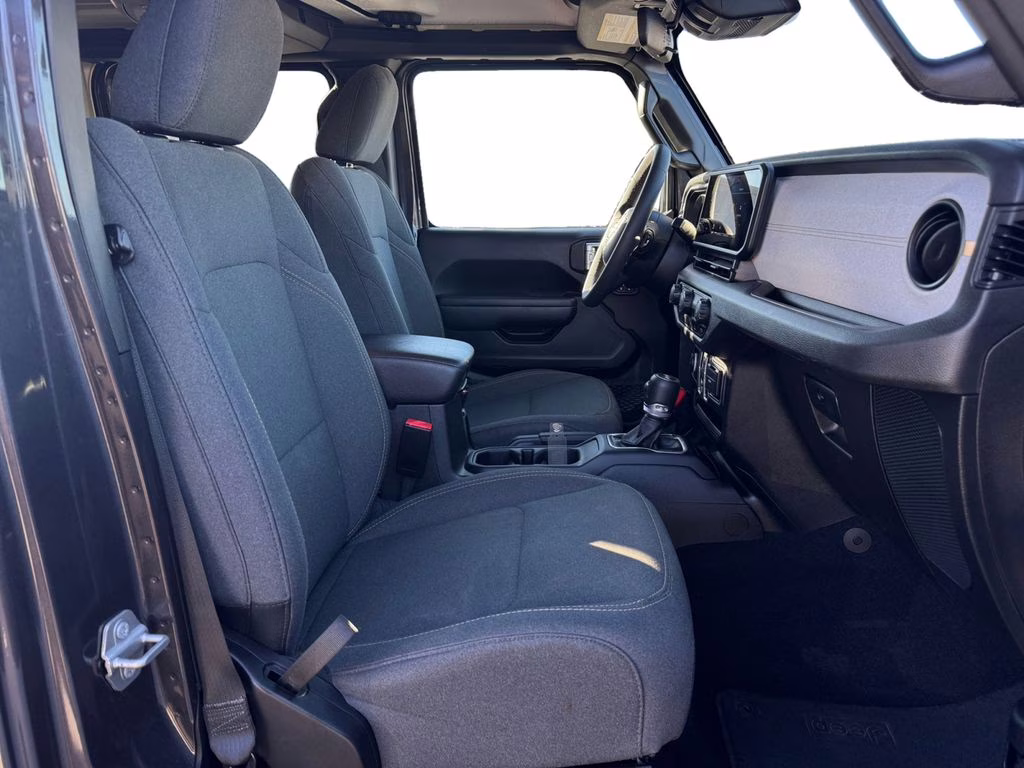 2025 Granite Crystal Metallic Clearcoat Jeep Wrangler Sport S 4X4 SUV