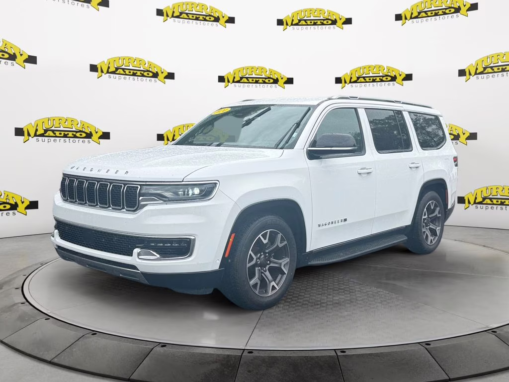 2024 Bright White Clearcoat Jeep Wagoneer Series III 4X4 SUV