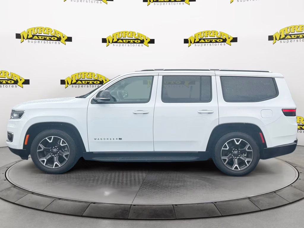 2024 Bright White Clearcoat Jeep Wagoneer Series III 4X4 SUV