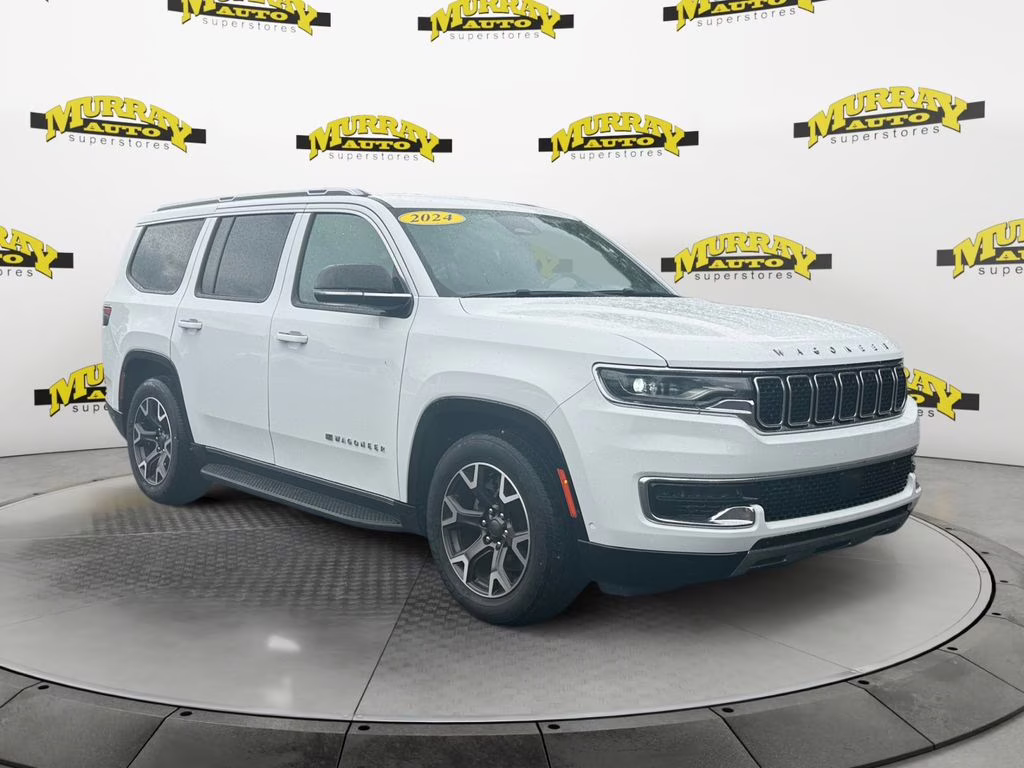 2024 Bright White Clearcoat Jeep Wagoneer Series III 4X4 SUV
