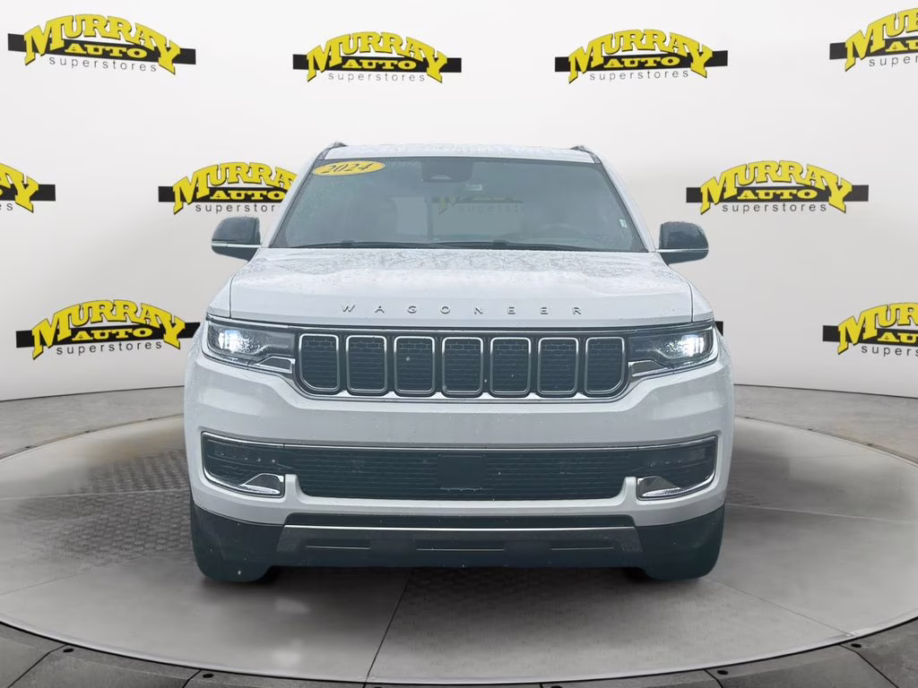2024 Bright White Clearcoat Jeep Wagoneer Series III 4X4 SUV