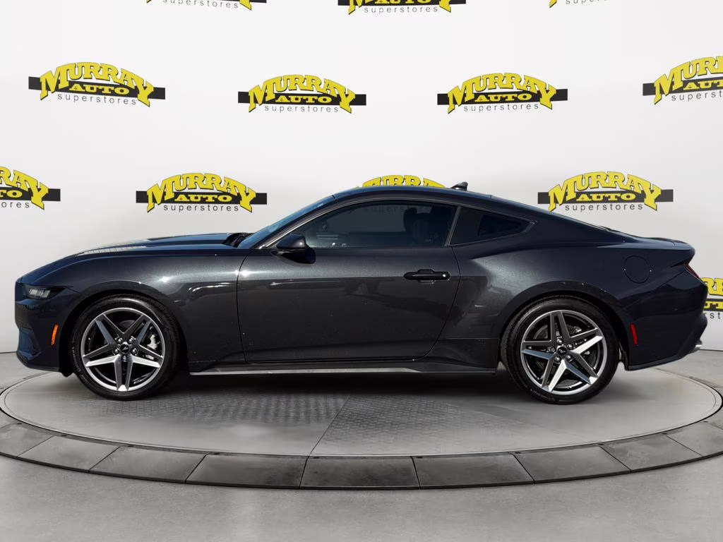 2024 Gray Metallic Ford Mustang EcoBoost RWD Coupe