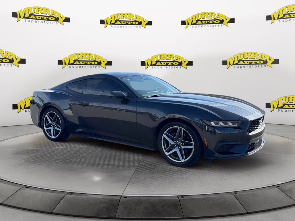 2024 Gray Metallic Ford Mustang EcoBoost RWD Coupe