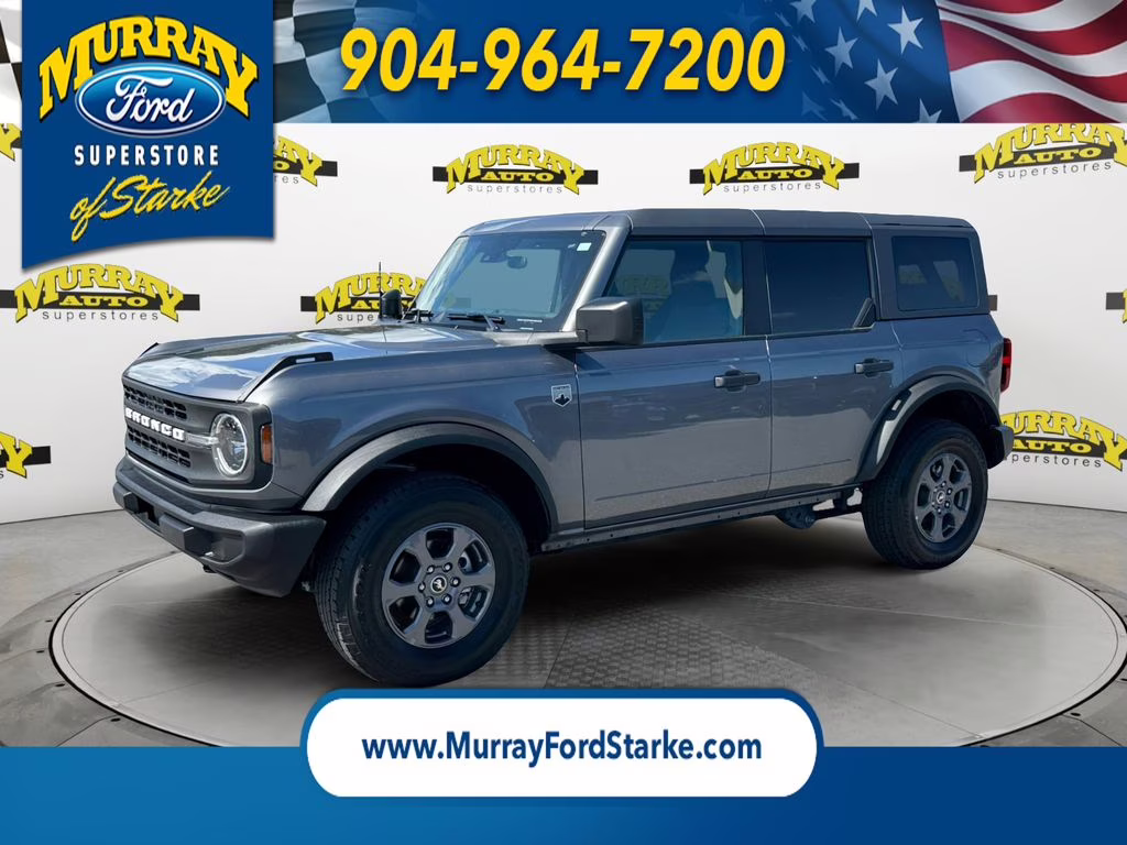 2025 Gray Metallic Ford Bronco Big Bend 4X4 SUV
