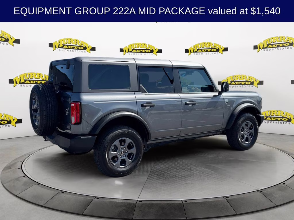 2025 Gray Metallic Ford Bronco Big Bend 4X4 SUV