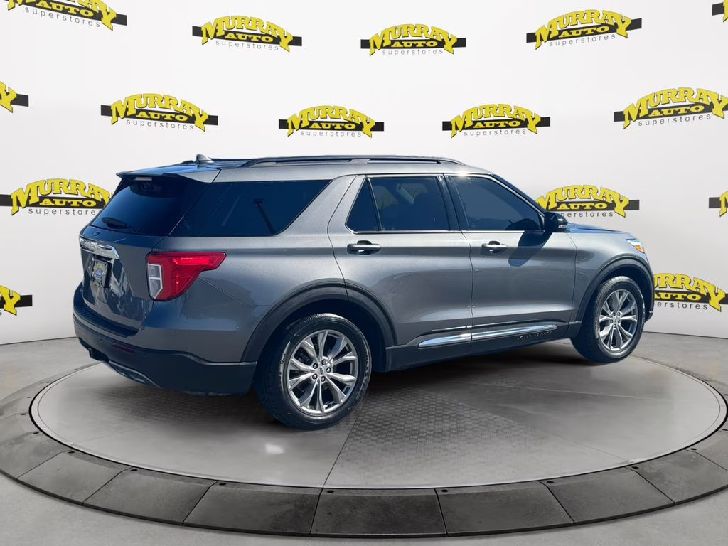 2022 Carbonized Gray Metallic Ford Explorer XLT RWD SUV