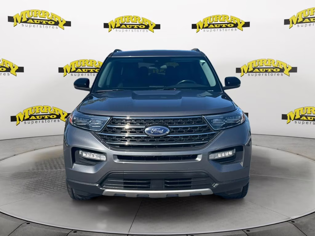 2022 Carbonized Gray Metallic Ford Explorer XLT RWD SUV