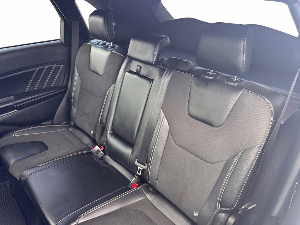 2023 Star White Metallic Tri-Coat Ford Edge ST AWD SUV