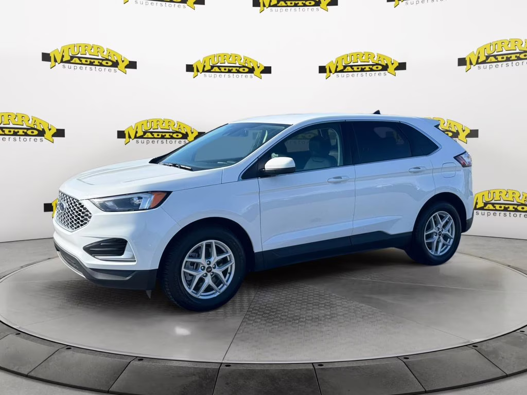 2024 Oxford White Ford Edge SEL AWD SUV