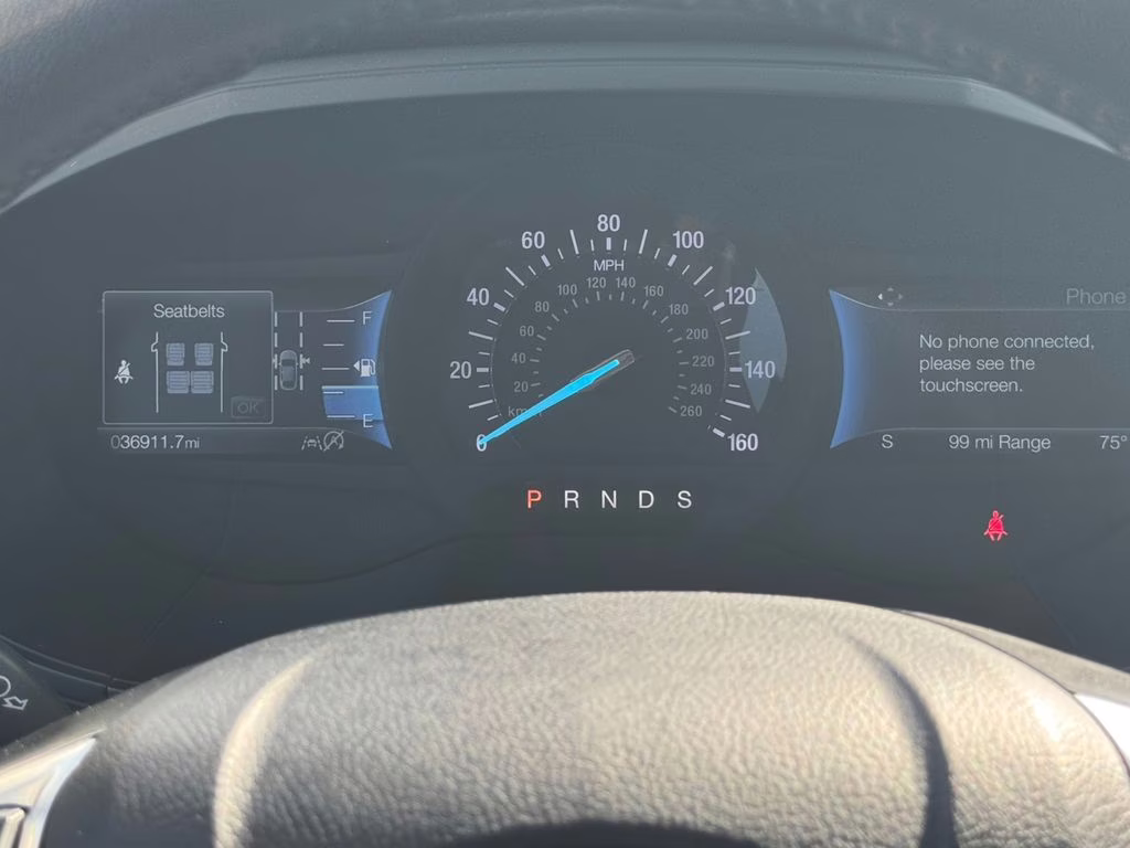 2024 Oxford White Ford Edge SEL AWD SUV