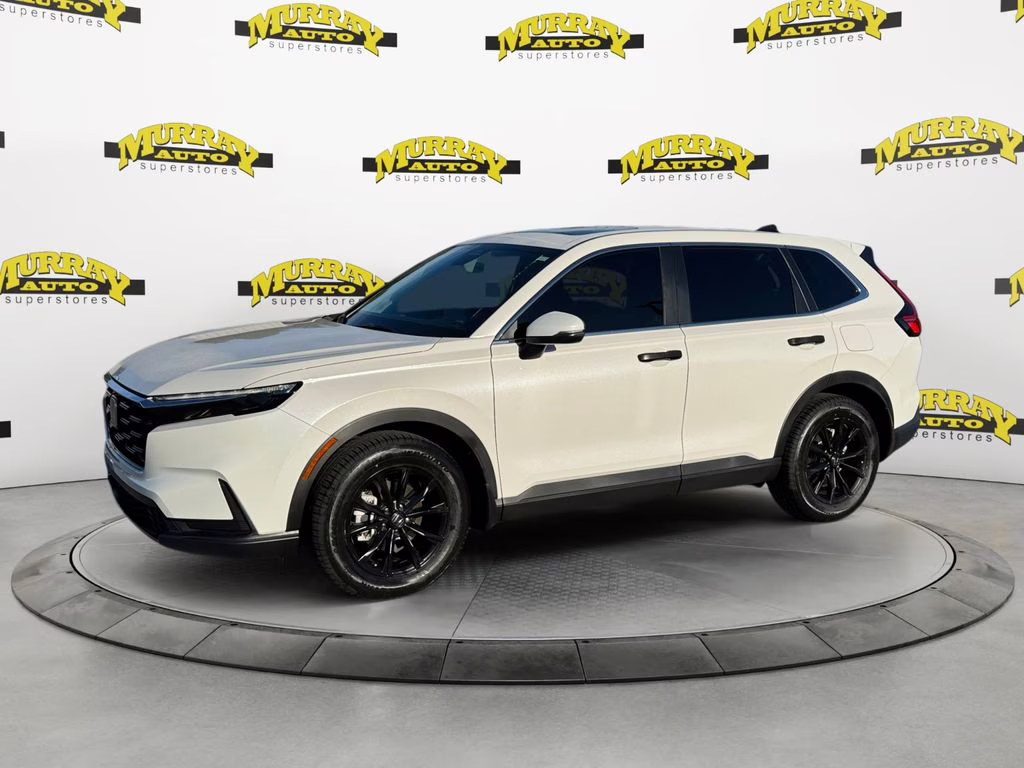 2024 Platinum White Pearl Honda CR-V EX AWD SUV