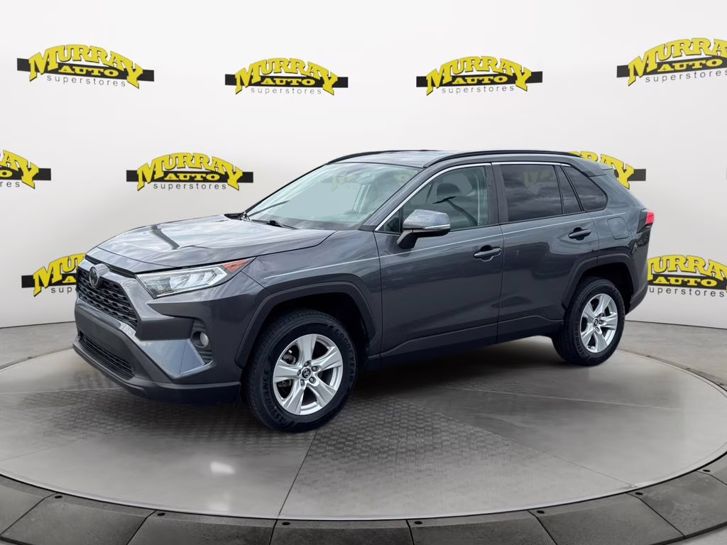 2020 Magnetic Gray Metallic Toyota RAV4 XLE FWD SUV