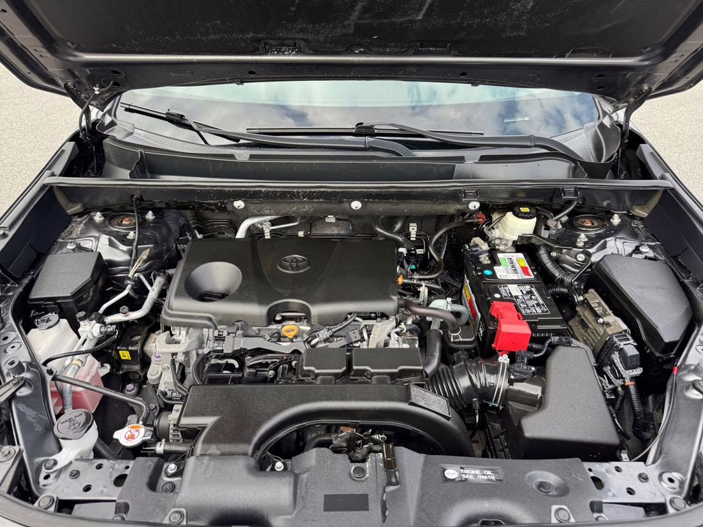 2020 Magnetic Gray Metallic Toyota RAV4 XLE FWD SUV